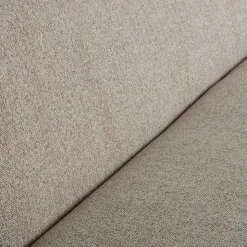 Chenille Sofaecke in Beige - Jaturna