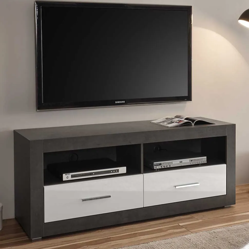 250cm breite TV Wohnwand modern - Istensa I (dreiteilig)