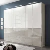 296cm breiter Design Kleiderschrank 6-türig - Pascan