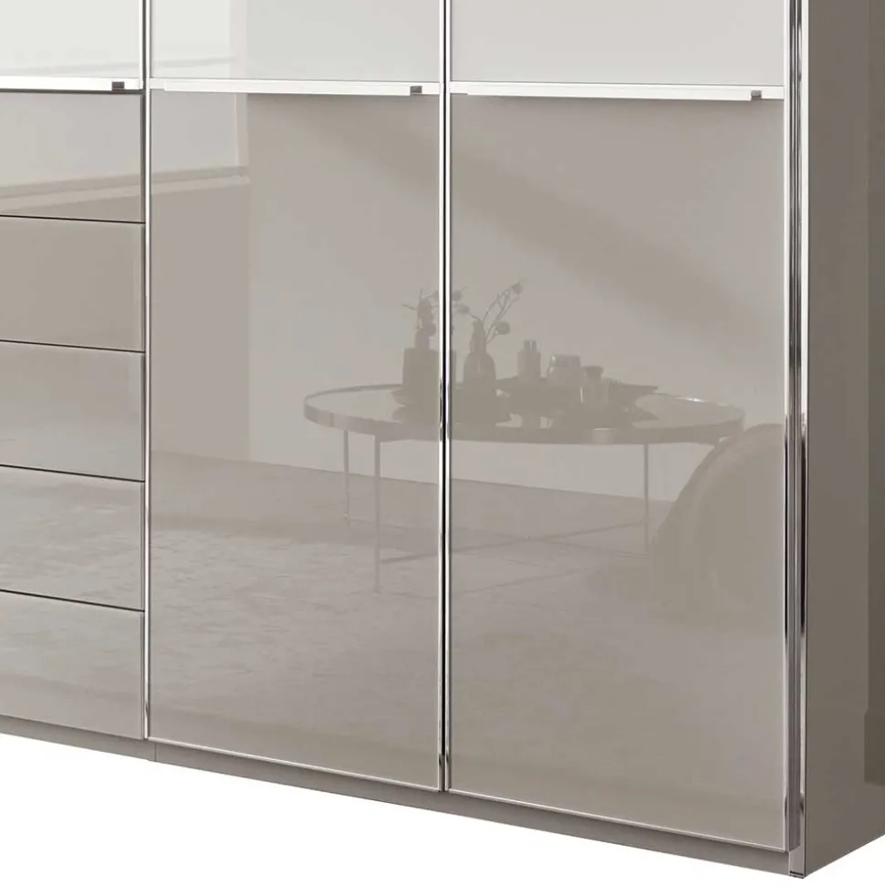 296cm breiter Design Kleiderschrank 6-türig - Pascan
