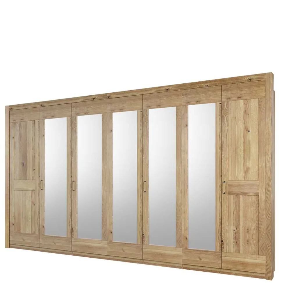 221cm hoher Kleiderschrank mit sieben Türen - Zamron I