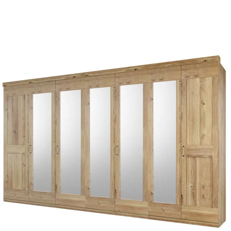 221cm hoher Kleiderschrank mit sieben Türen - Zamron I
