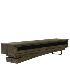 42cm hohes Design TV Board in Wengefarben - Kanama