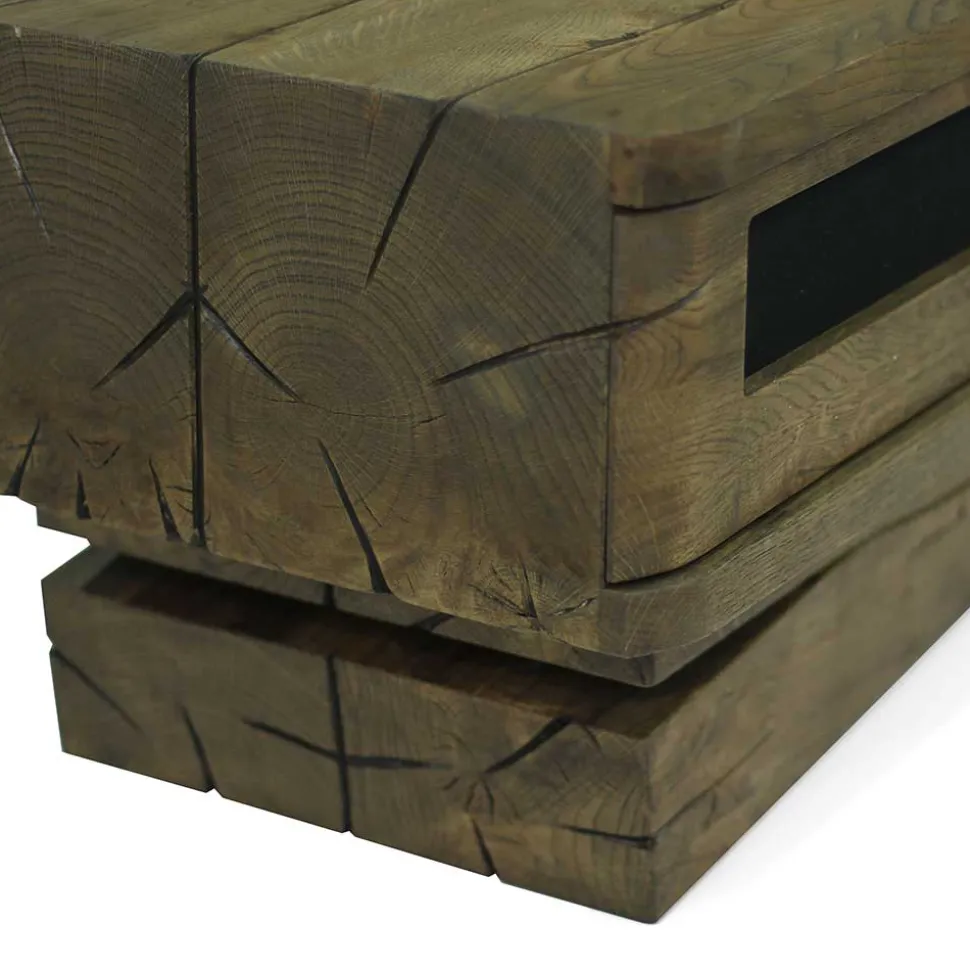 42cm hohes Design TV Board in Wengefarben - Kanama