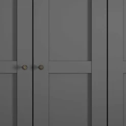 300cm Kleiderschrank mit sechs Türen - Mataram