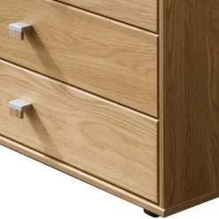 120cm Kombi Kommode aus Eiche Massivholz - Emdsiva
