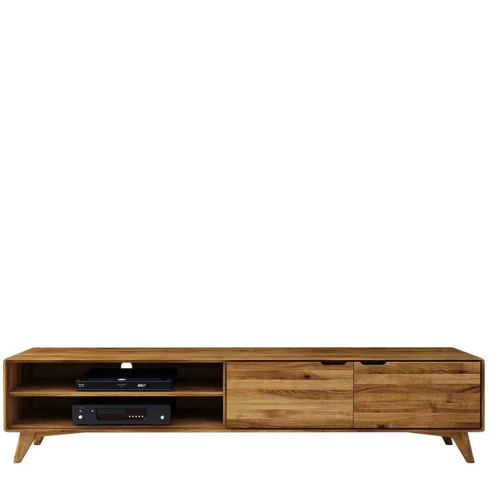 220cm lange TV Kommode aus Wildeiche - Eavy