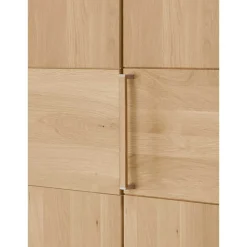 250cm Schlafzimmer Kleiderschrank mit 5 Türen - Emdsiva