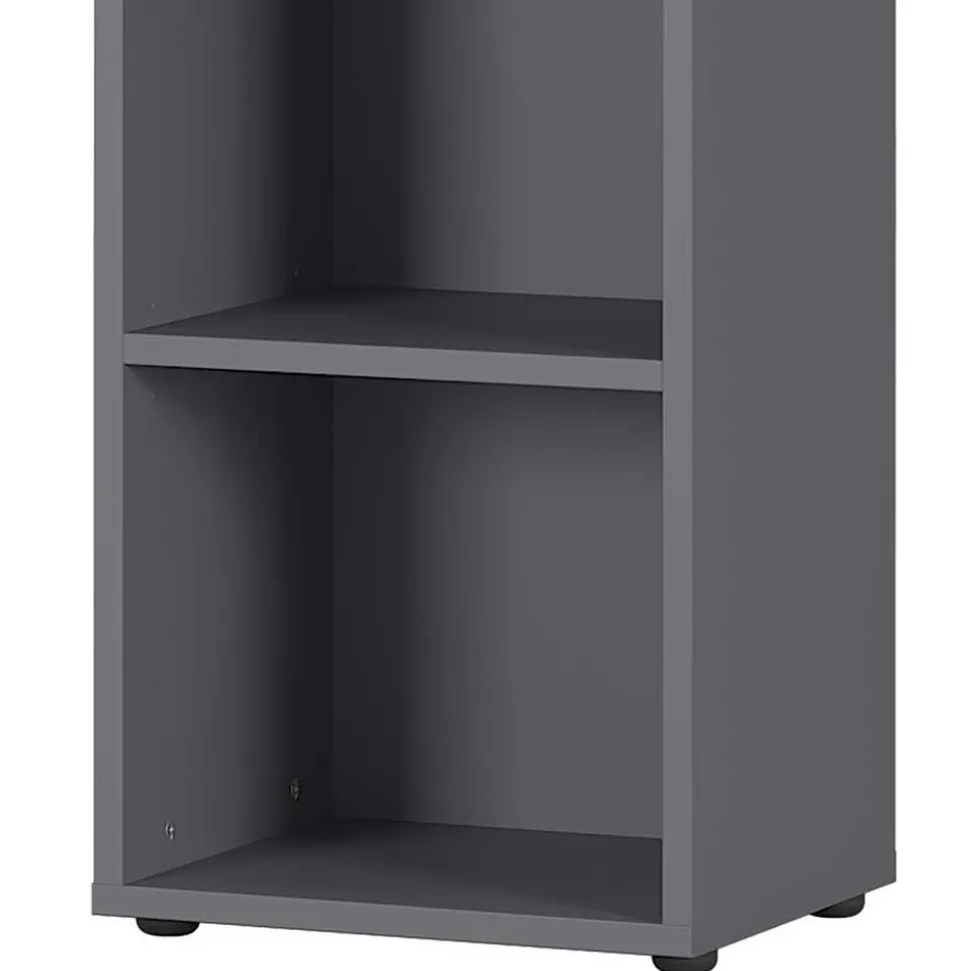 45cm Schmales Büroregal mit fünf Fächern - Ovgunia