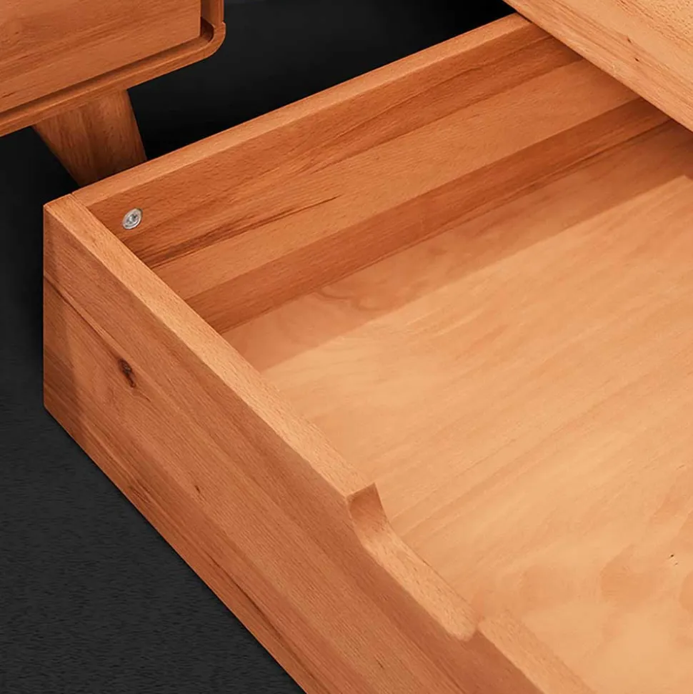 190cm Unterlänge Doppelbett ohne Kopfteil - Junola II