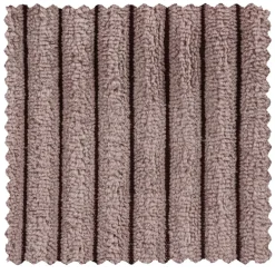 Cord Modulsofa Eckelement in Mauve - Samorah