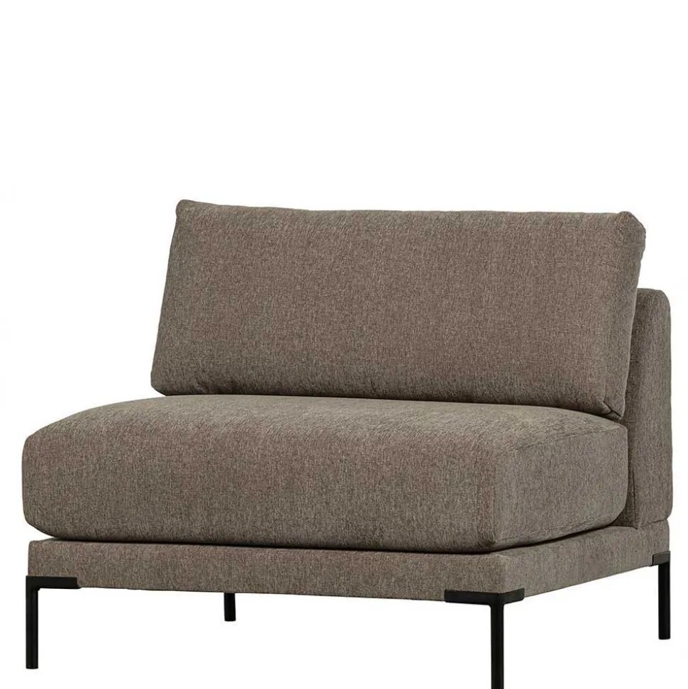 Couch aus Modulen in Taupe Stoff - Birte