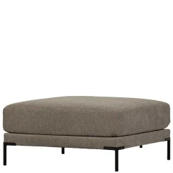 Couch aus Modulen in Taupe Stoff - Birte