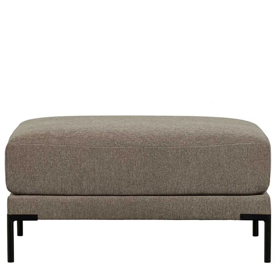 Couch aus Modulen in Taupe Stoff - Birte