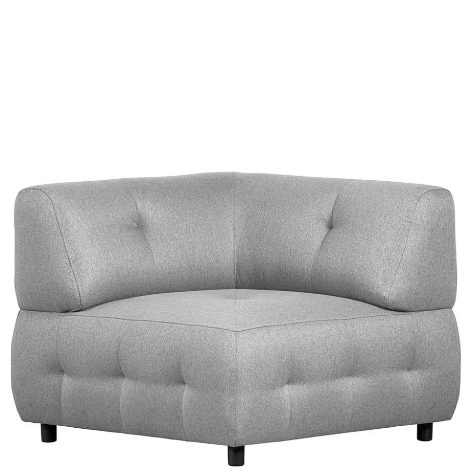 Couch-Eckmodul in Graubraun & Schwarz - Sundini