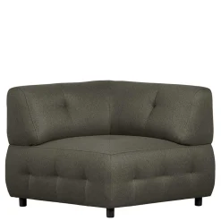 Couchmodul Ecke in Blassgrün Stoff - Niridena