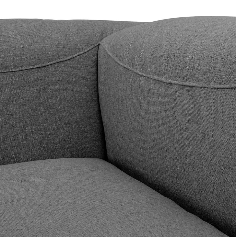 Couchmodul Kombination in Anthrazit - Telrama (fünfteilig)
