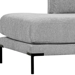 Couchmodul Lounge rechts in Hellgrau - Horedion