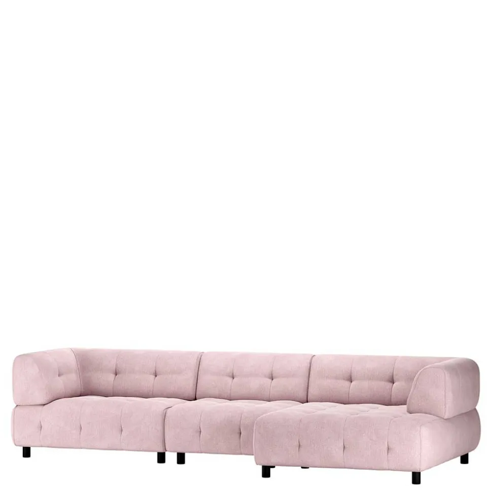 Couchmodule Set in Mauve Stoffbezug - Grove (dreiteilig)