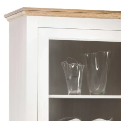 Country Style Vitrinenschrank 76x205x40 cm - Mascus
