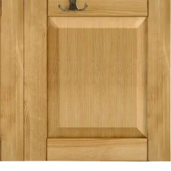Country Style Wandgarderobe Paneel aus Kiefer - Zavieca