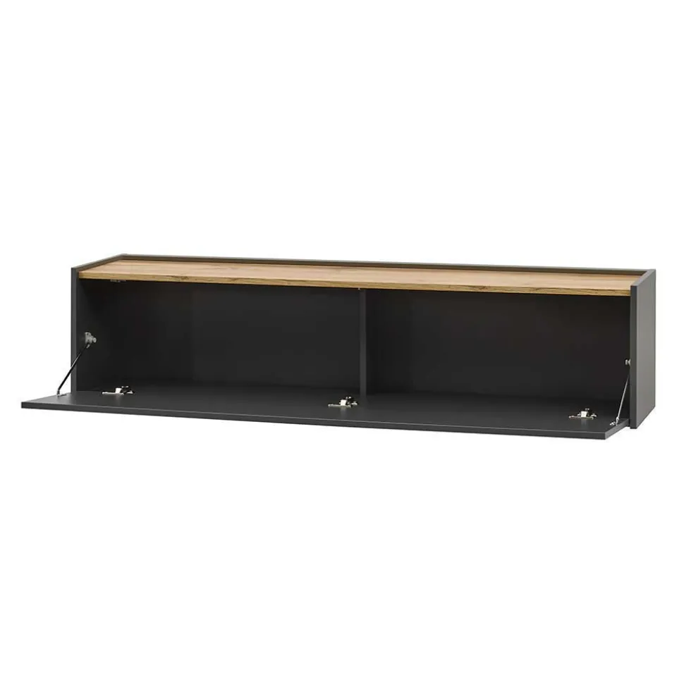 Design Anbauwand fürs Wohnzimmer - Ahilav (dreiteilig)