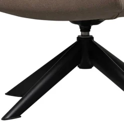 Design Drehsessel in Beige Stoff - Novo
