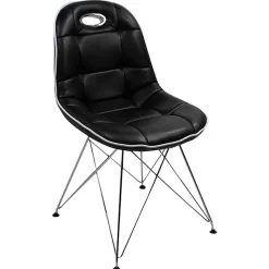 Design Essgruppe in Schwarz & Weiß - Candelcero (fünfteilig)
