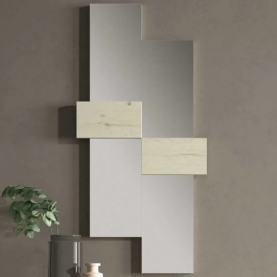 Design Flur Set in Cremefarben & Weiß - Timos (zweiteilig)