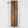 Design Garderobe aus Balkeneiche & Metall - Alsbetas