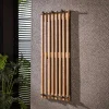 Design Garderobe aus Mangoholz in Sand - Laan