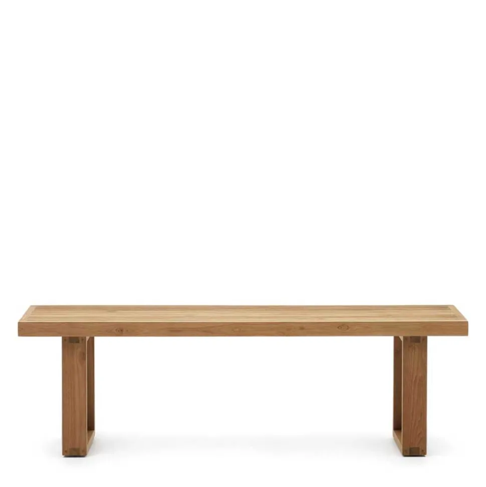 Design Gartenbank aus Teak Recyclingholz - Torina