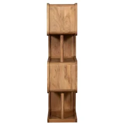 Design Holzregal aus Akazie Massivholz - Selrito