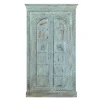 Design Holzschrank in Türkis - Francys
