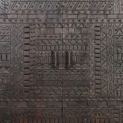 Design Kleiderschrank in Walnuss Braun - Solu