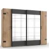 Design Kleiderschrank mit Spiegeln - Enegal