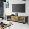 Design Lowboard Manzey mit Glastüren