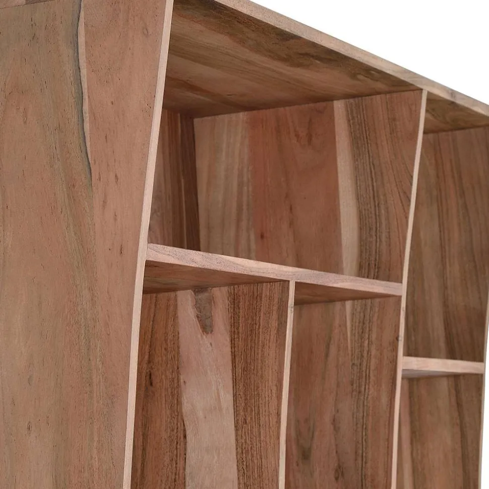Design Massivholz Bücherregal aus Akazie - Oxeda