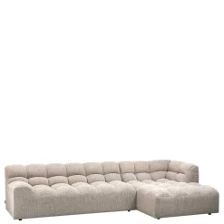 Design Polsterecke in Beigegrau meliert - Biatrore