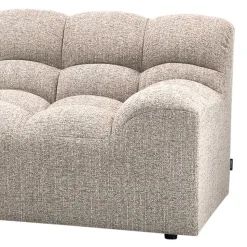 Design Polsterecke in Beigegrau meliert - Biatrore