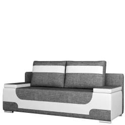 Design Schlafcouch aus Stoff und Kunstleder - Diadora