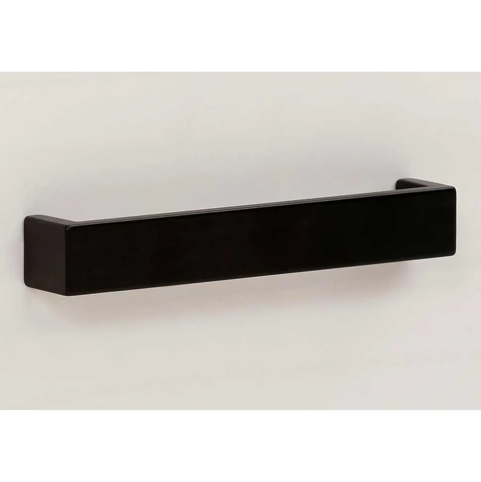 Design Sideboard in Weiß mit Schwarz - Manduza