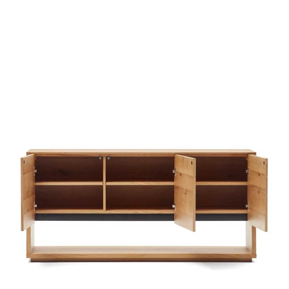 Design Sideboard mit drei Türen und Fach - Algaro