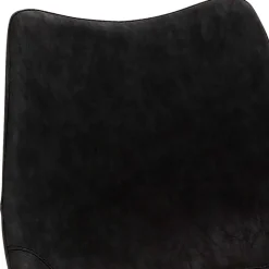 Design Tresenstuhl in Schwarz & Edelstahl - Polaris