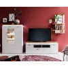 Design Wohnkombination mit Licht - Caldri (dreiteilig)