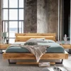 Designer Balkenbett mit LED Beleuchtung - Syrecs