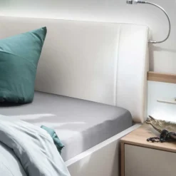 Designer Doppelbett & Nachttische - Crascanu (dreiteilig)