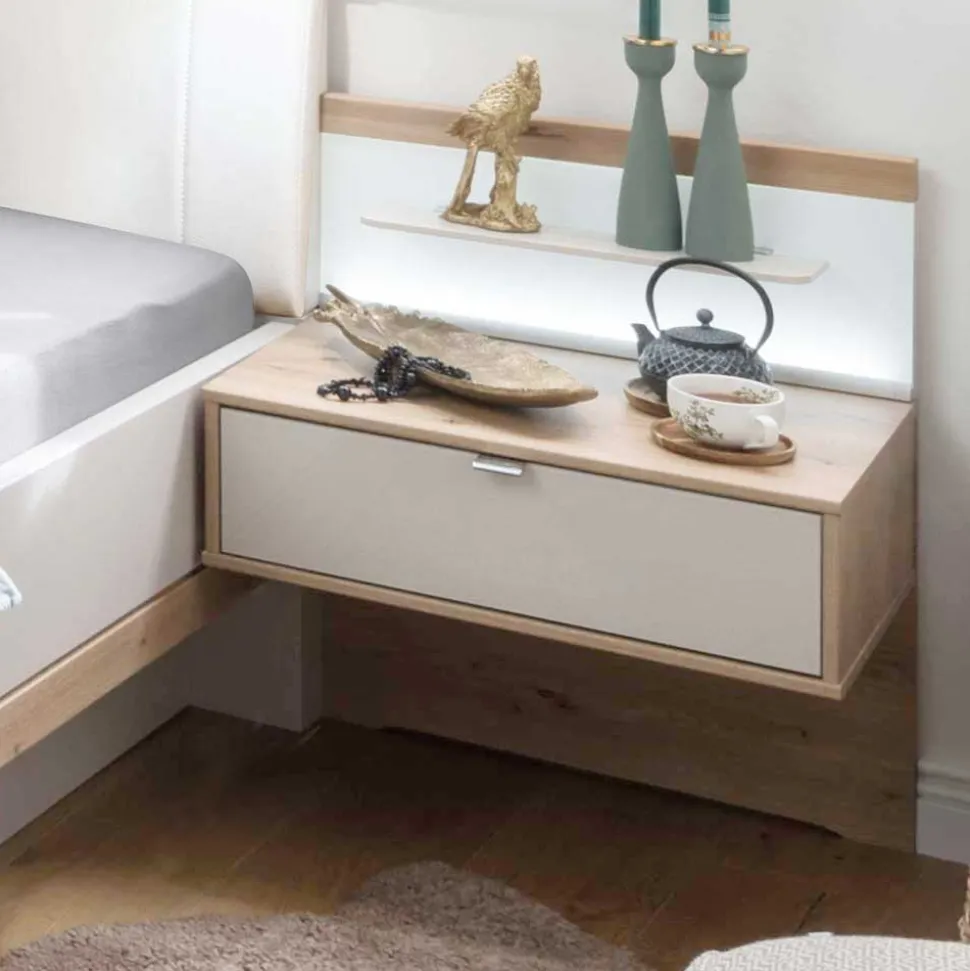 Designer Doppelbett & Nachttische - Crascanu (dreiteilig)