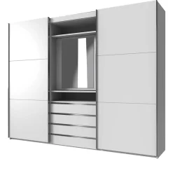 Designer Kleiderschrank mit Schwebetüren - Gastruna