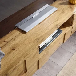 Designer TV Unterschrank in Eiche Optik - Tiorondo